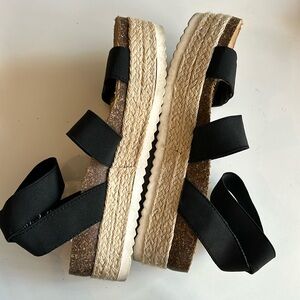 Madden girl size 8 strap Sandals.